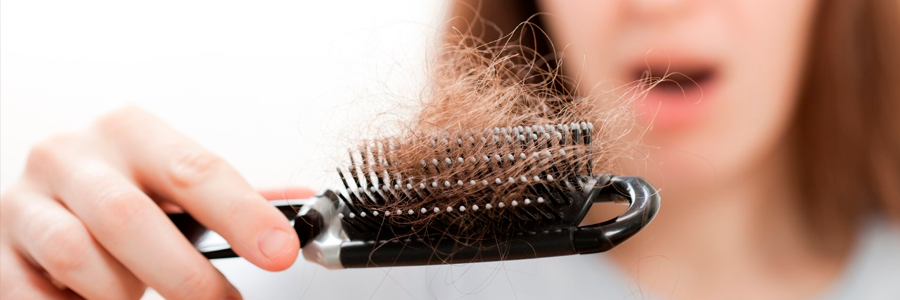 Si se te empezó a caer el cabello
