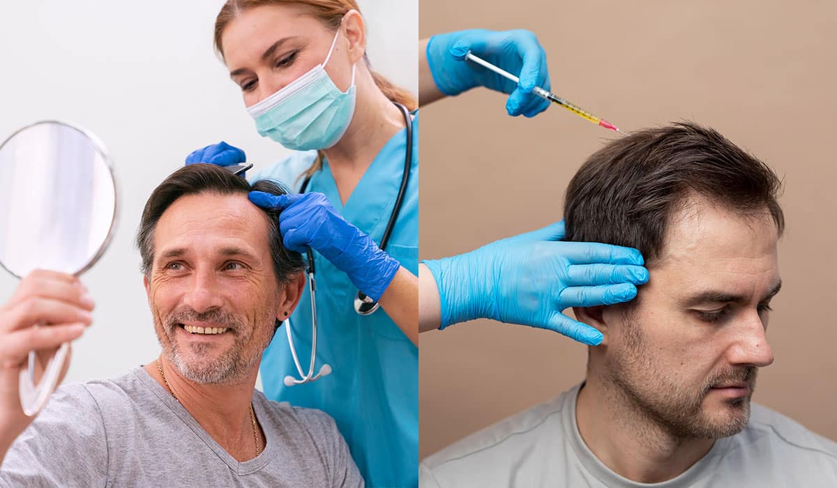 Cabello Radiante después de un Trasplante de Pelo